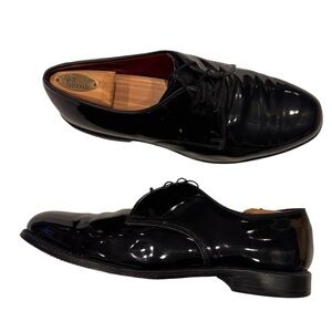 Allen Edmonds Glossy Black Patent Oxfords